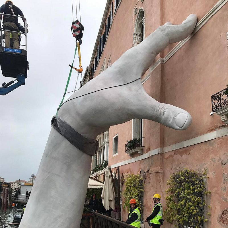 Les Mains de Venise soutiennent la Ville contre Les changements climatiques (4)